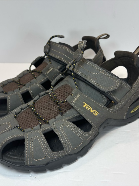 Teva Other - Teva Sandals Mens Sz 9 Brown Forebay Sport Hiking Closed Toe Outdoor 1001116 EUC